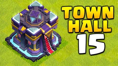 clash of clans update town hall 15